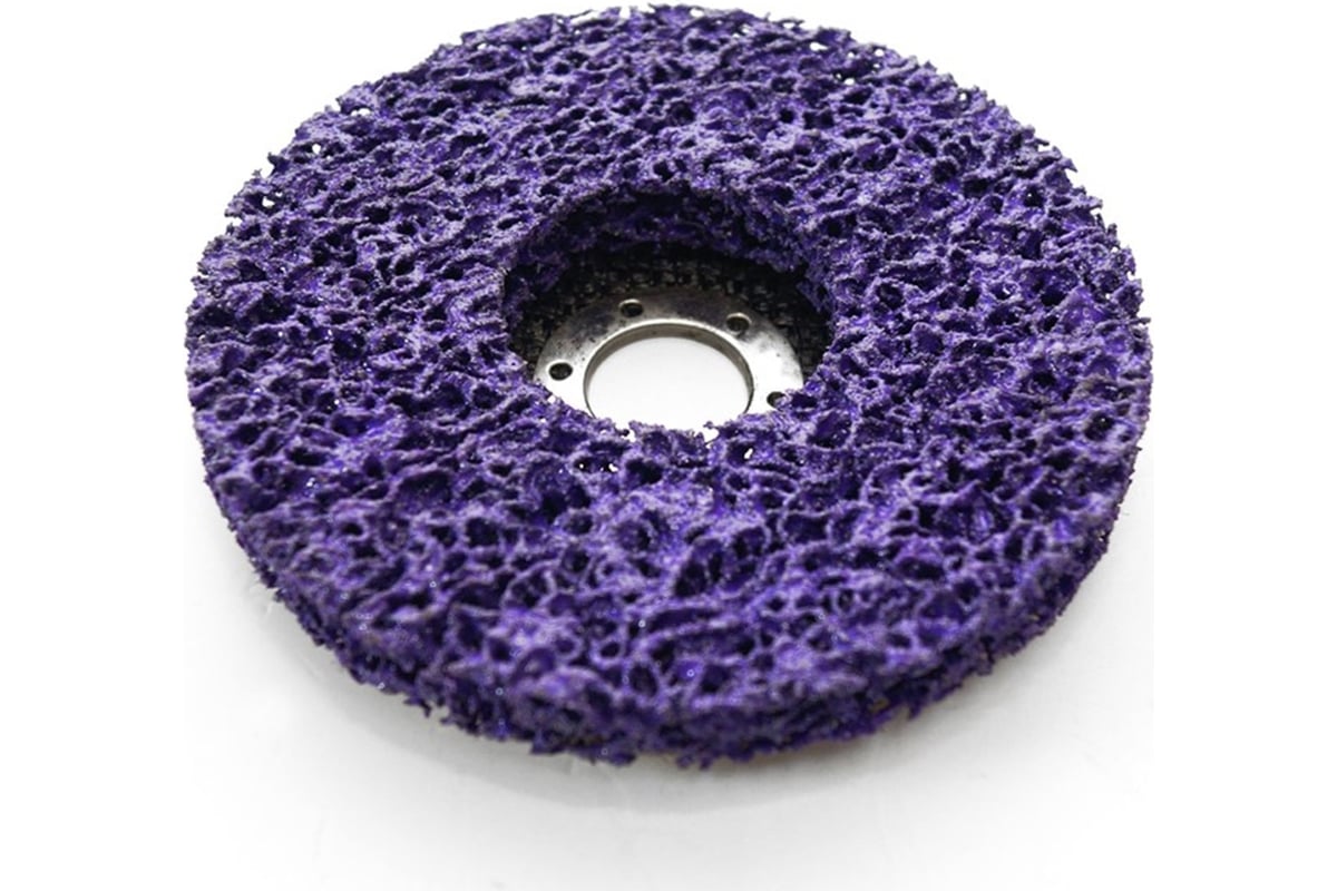 Круг нейлоновый для удаления краски и ржавчины PURPLE 125х22 мм Pobedit 2054327