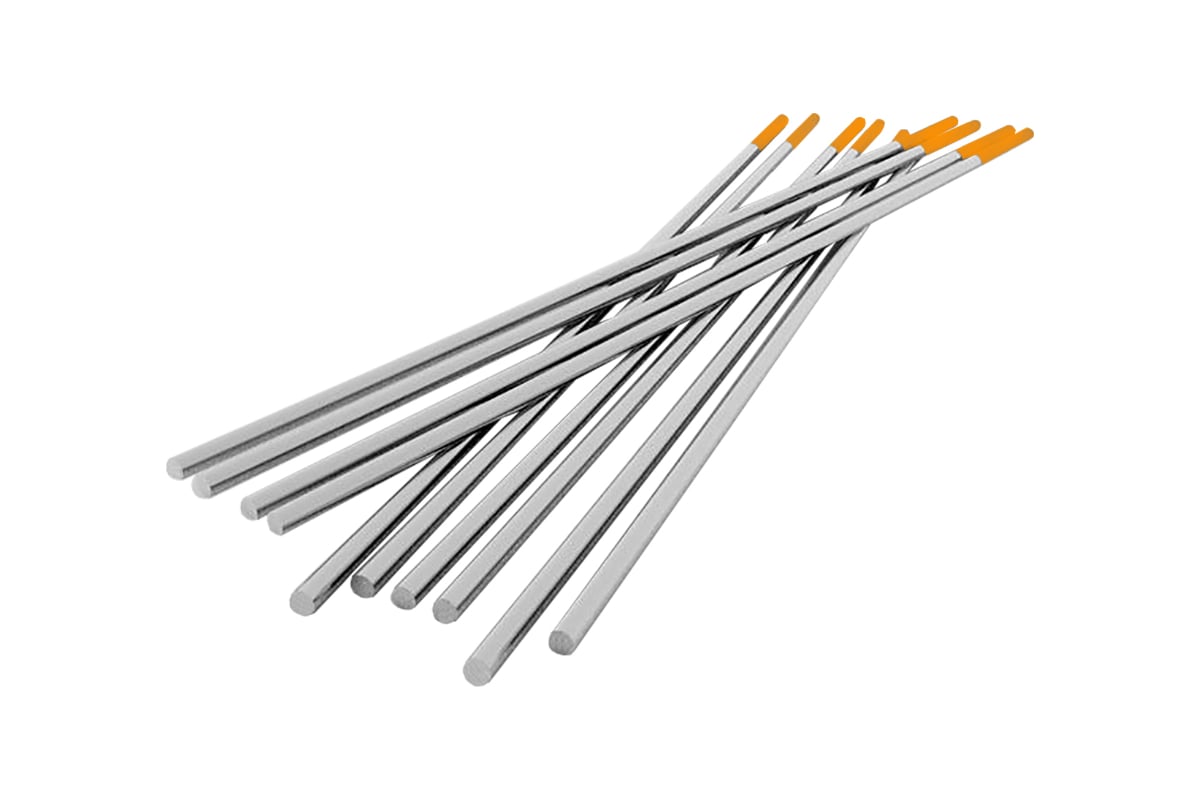 Электрод вольфрамовый TW WL-15 GOLD (10 шт; 3.2х175 мм; AC-DC) TopWeld TW.341.021732
