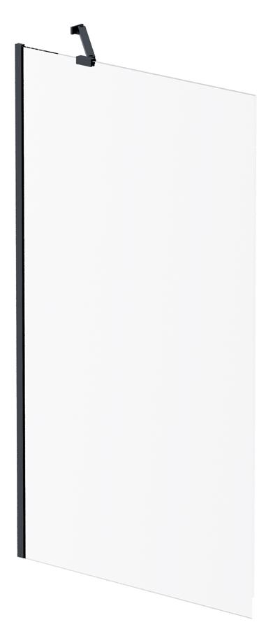 Шторка для ванны Am.Pm Gem W90BS-080-140BT 80x140 стекло прозрачное, черный