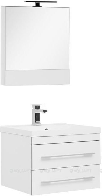 Мебель для ванной Aquanet Верона 58 см подвесная, белый