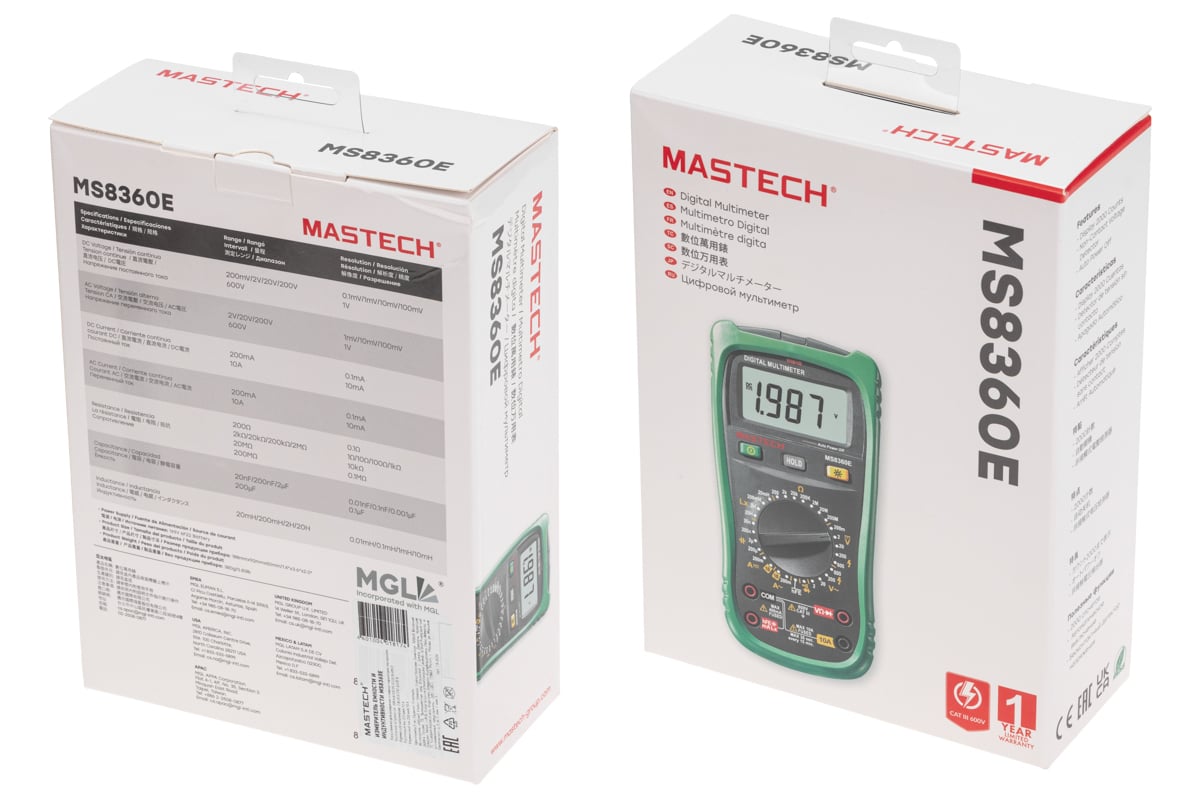Измеритель емкости и индуктивности Mastech MS8360E 13-2028