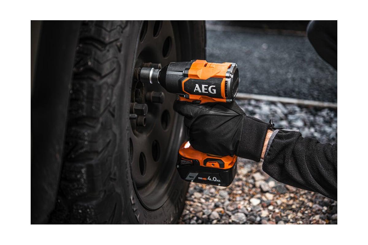 Ударный бесщеточный гайковерт AEG BSS18MTF12BL-0 4935479663