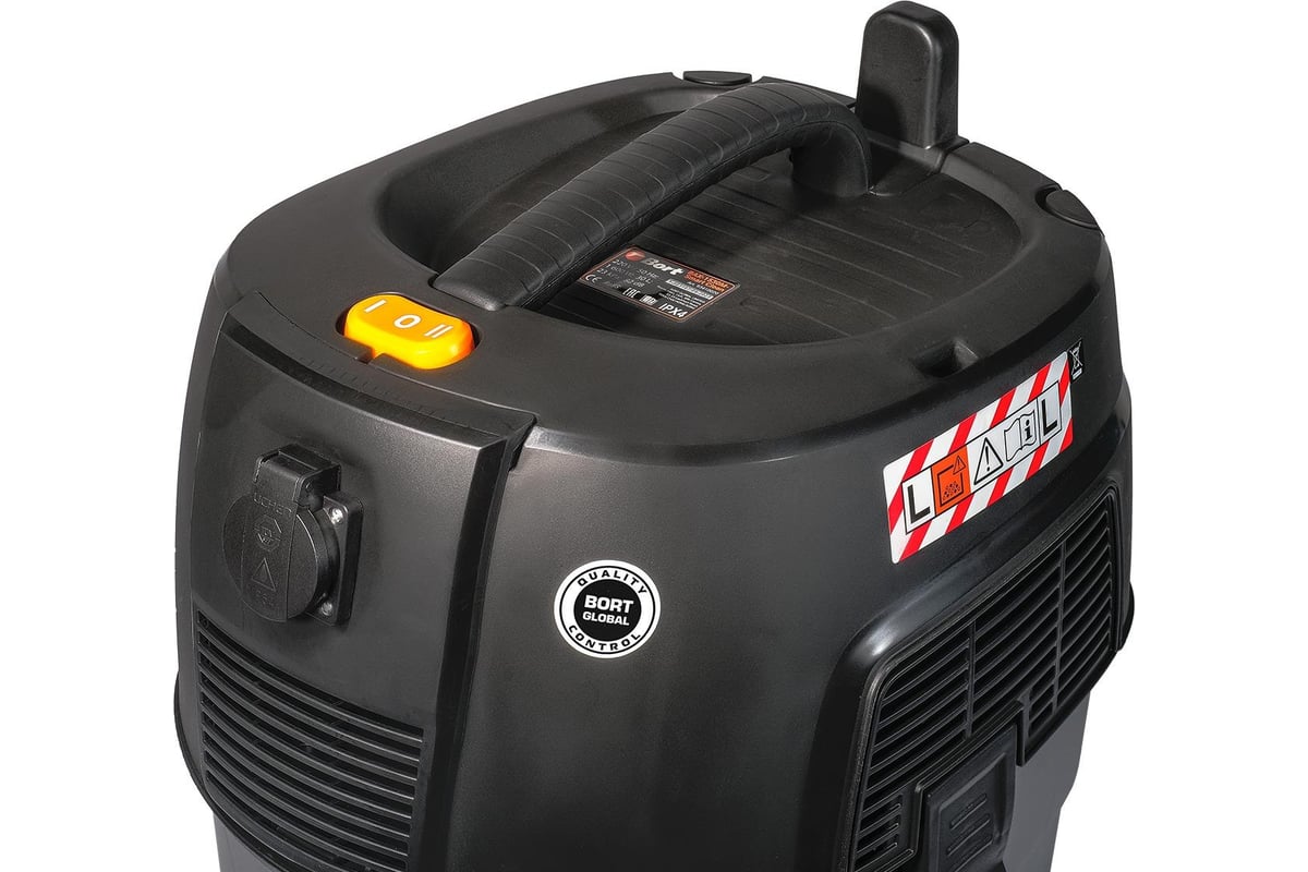 Пылесос для сухой и влажной уборки Bort BAX-1530M-Smart Clean 93410020