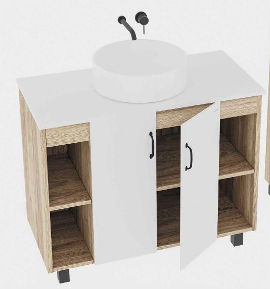 Тумба со столешницей Grossman Флай 100 см Тумба со столешницей Grossman Флай 100 см