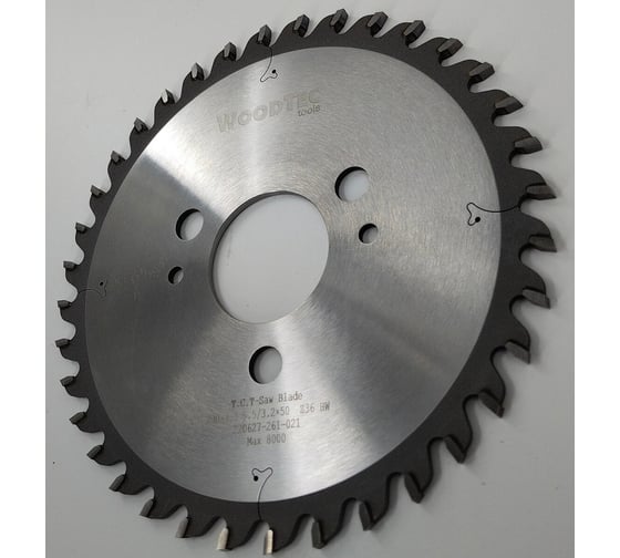 Пила подрезная коническая 200x4.3-5.5/3.2x50 мм, Z36 Woodtec ВИ 337387