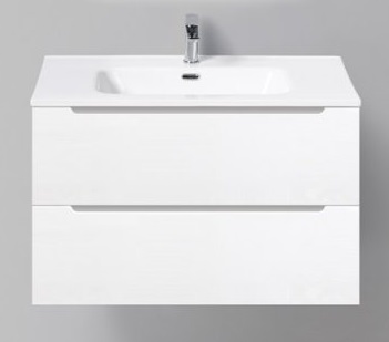 Тумба с раковиной BelBagno Etna 81x46x53 см Bianco Lucido