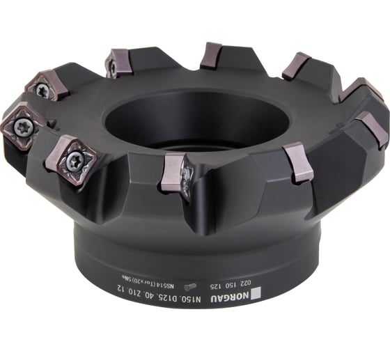 Корпус фрезы торцевой N150.D125/Z10 Norgau 022150125