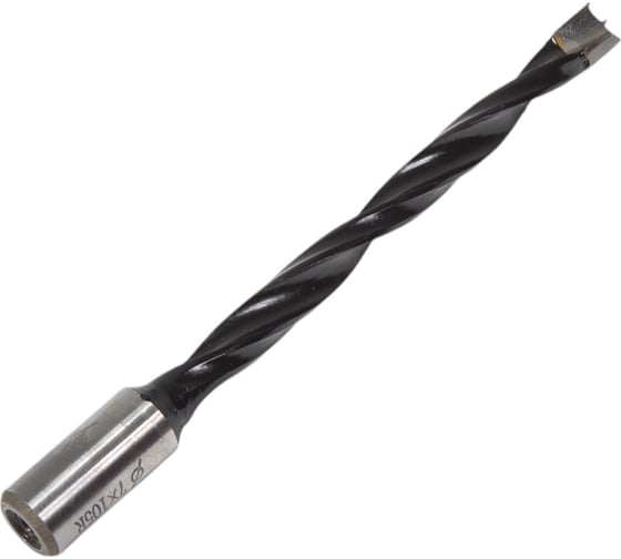 Сверло присадочное усиленное "глухое" (7x105 мм; S=10x30 мм; RH) ROTIS 412.07105R