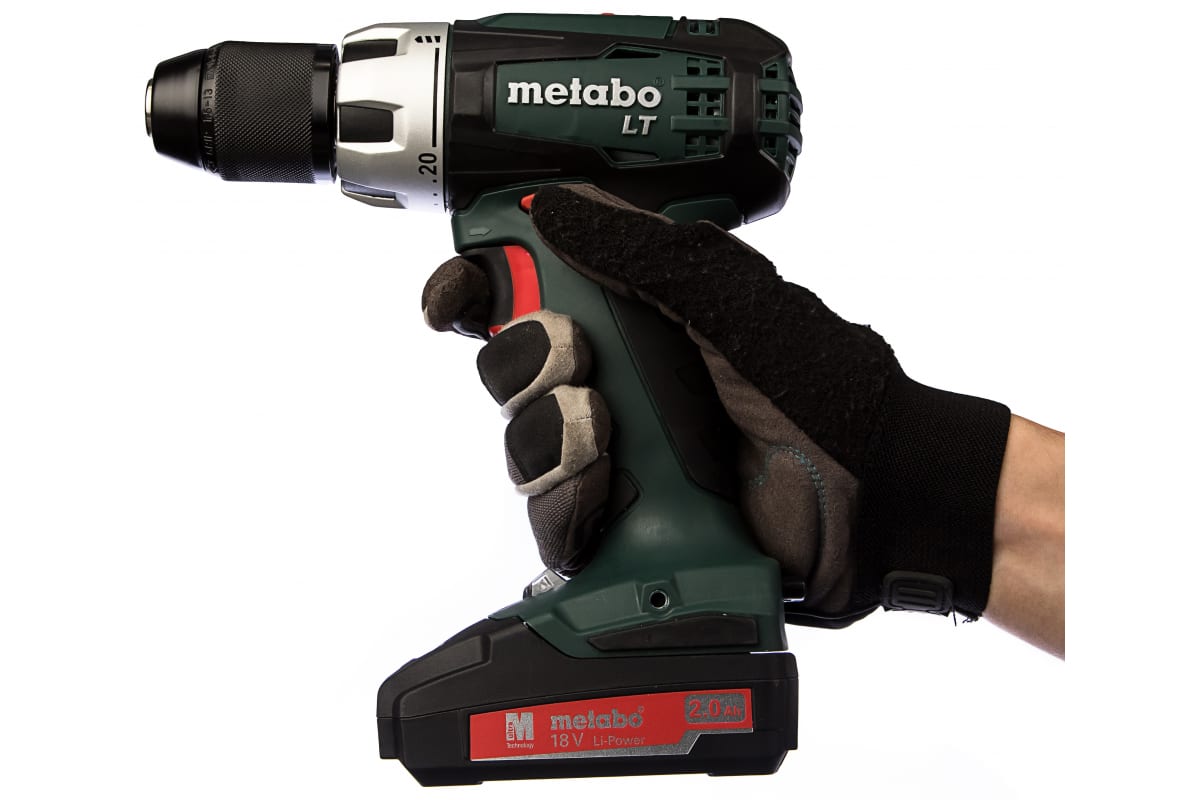 Аккумуляторный винтоверт Metabo BS 18 LT Set с набором оснастки 602102600