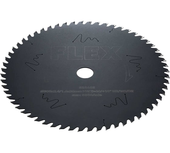 Диск Flex D305x2,4/1,6x30 HW Z=60/+10 WZ/WZ/DZ для торцовочной пилы 532635