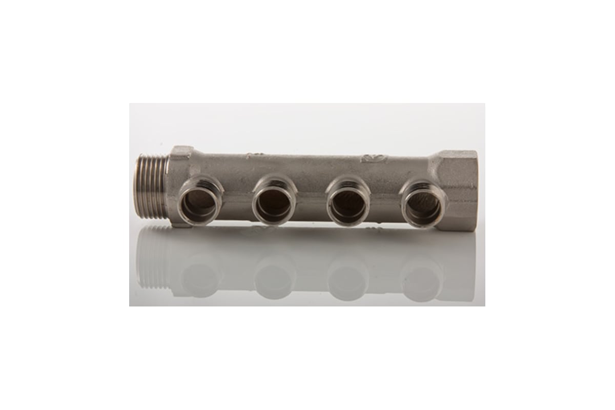 Коллектор, 1х4 вых. 1/2 нар. Valtec VTc.500.N.0604