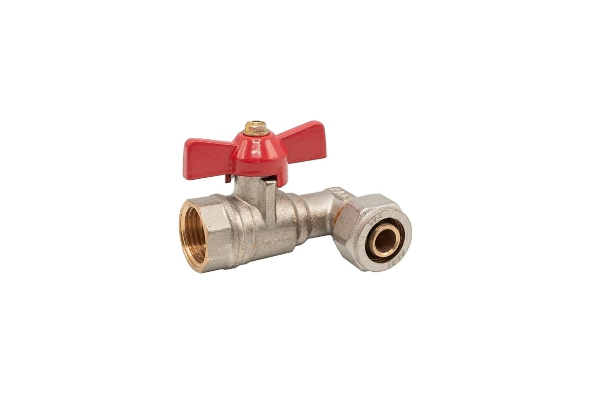 МП Шаровой кран Rvc угловой цанга 16x1/2 г 17155