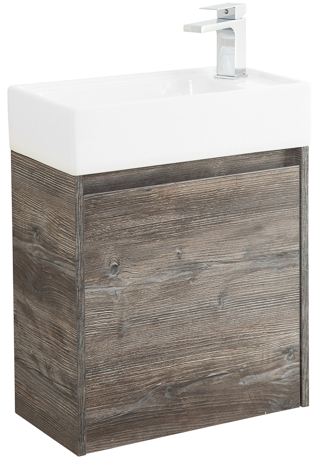 Тумба с раковиной BelBagno Kraft Mini 50 см L