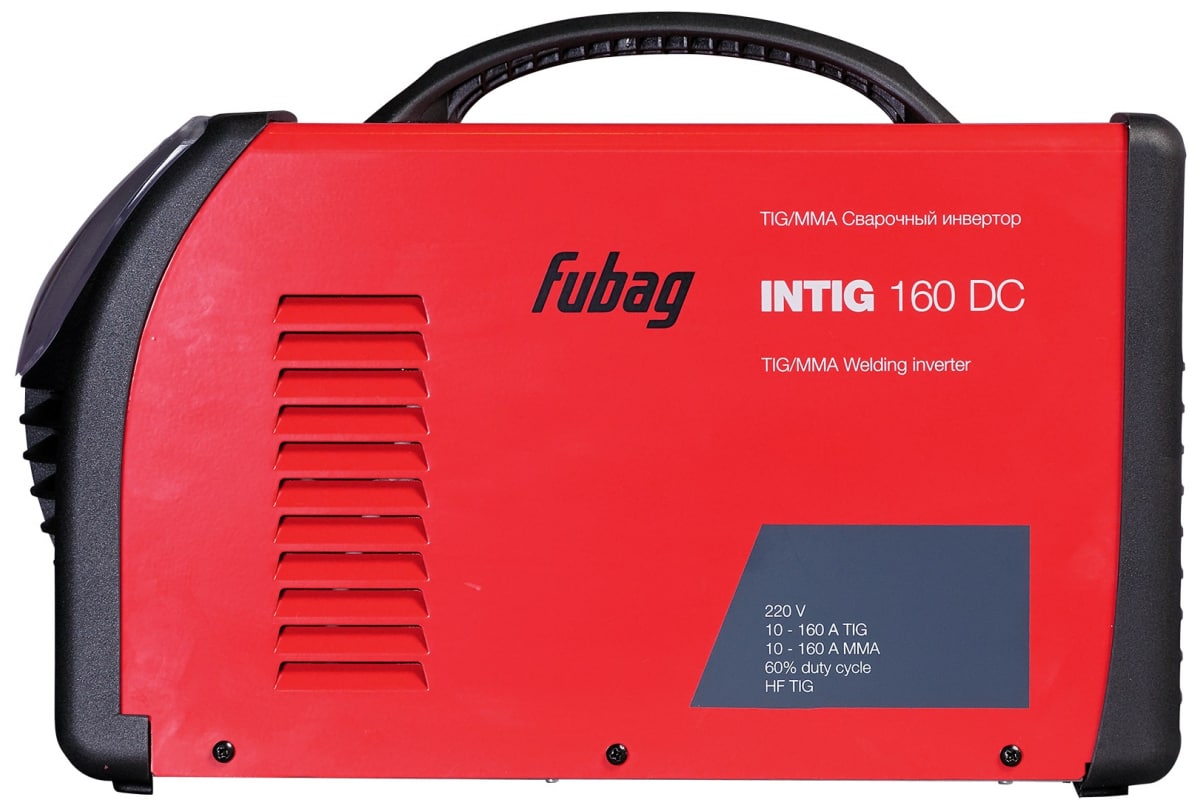 Сварочный инвертор Fubag INTIG 160 DC + горелка FB TIG 17 5P 4m 38455 38 025.2