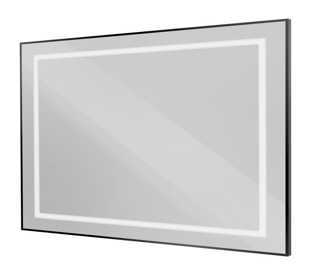Зеркало BelBagno SPC-KRAFT-1200-800-SENS-NERO 120x80 см сенсорный выключатель, черный