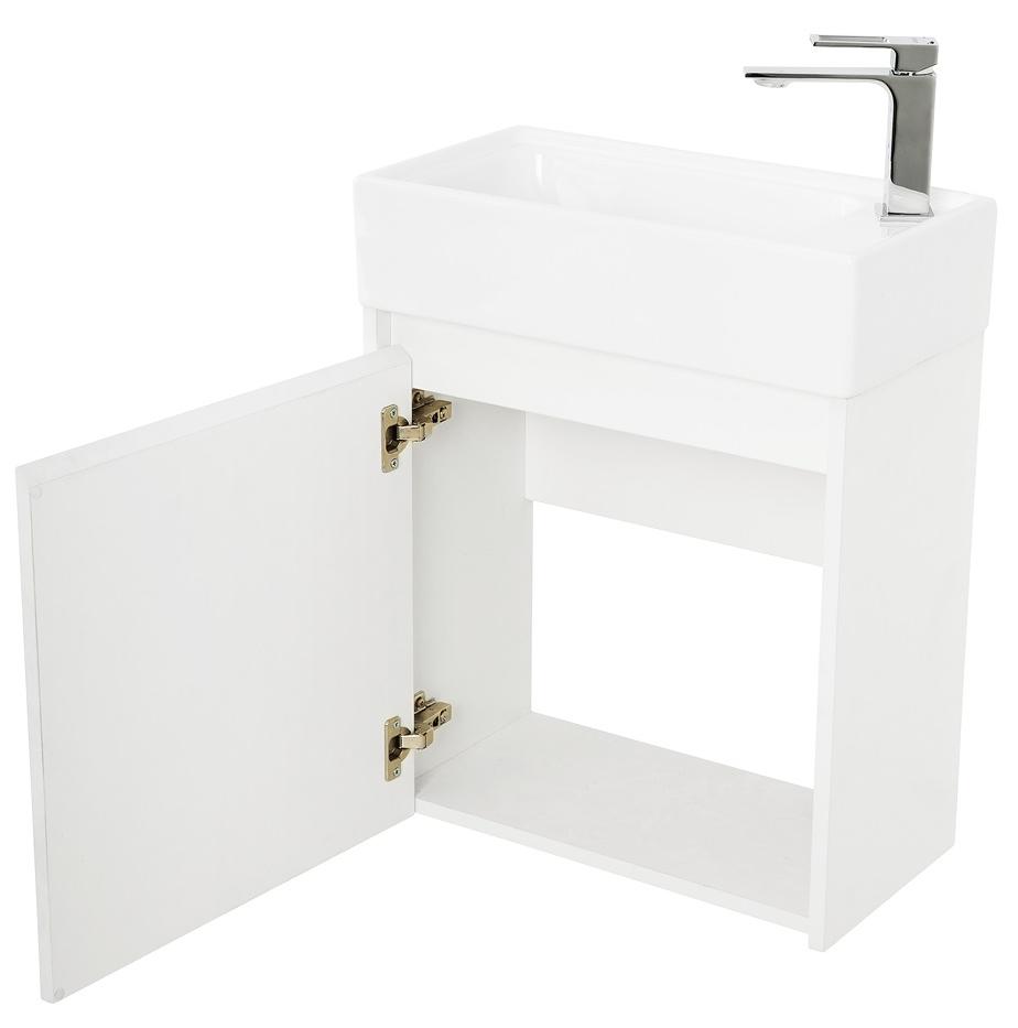 Тумба с раковиной BelBagno Kraft Mini 50 см L