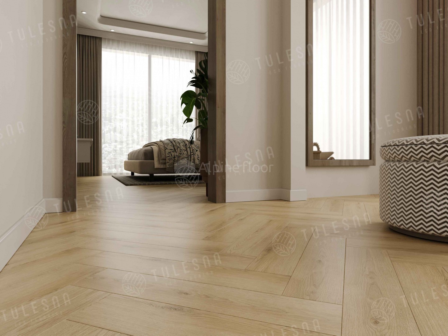 SPC ламинат Tulesna Art Parquet Famoso 600x125x4 мм, 1005-3B-R