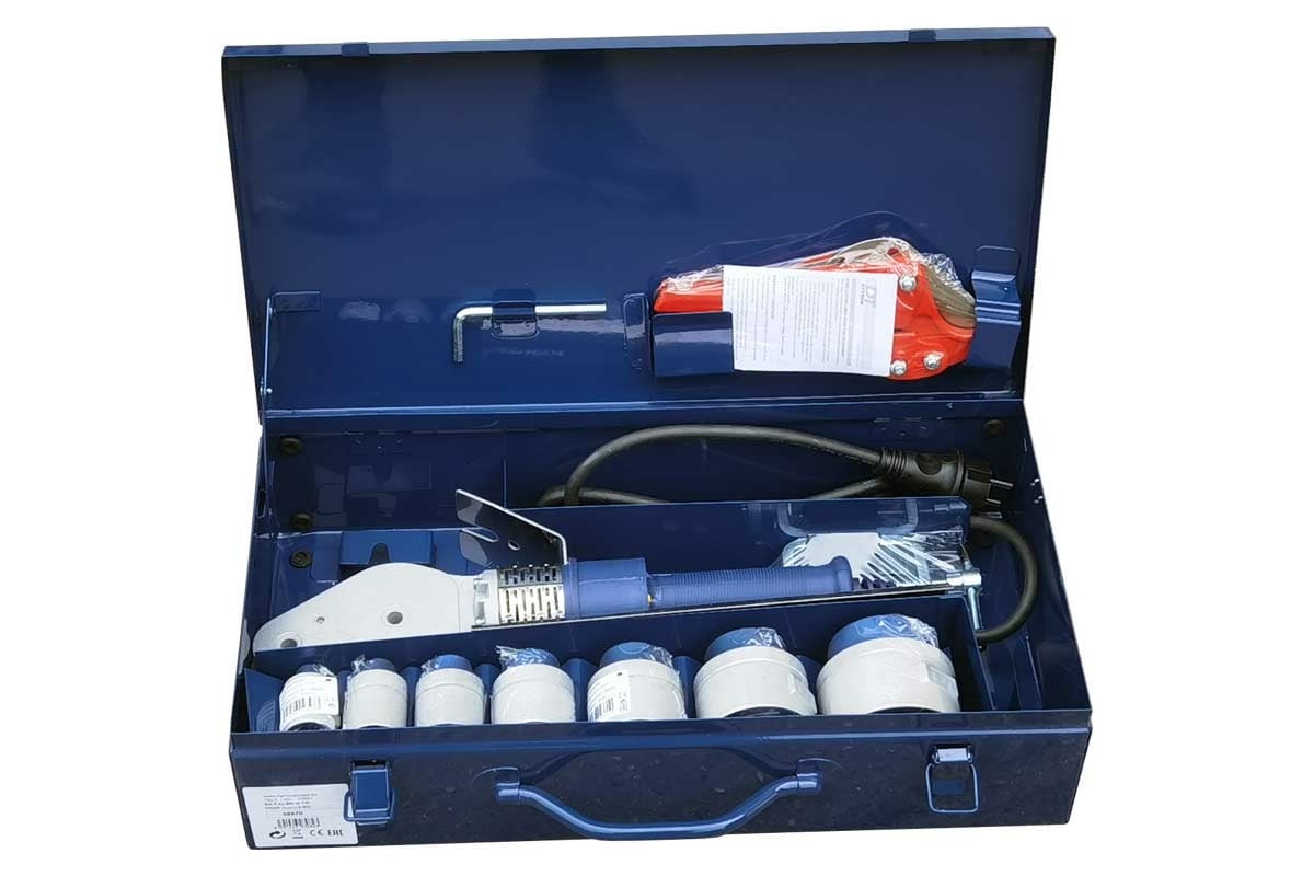 Комплект для сварки полипропиленовых труб DYTRON TraceWeld PROFI P-4a 850 W, blue 3982