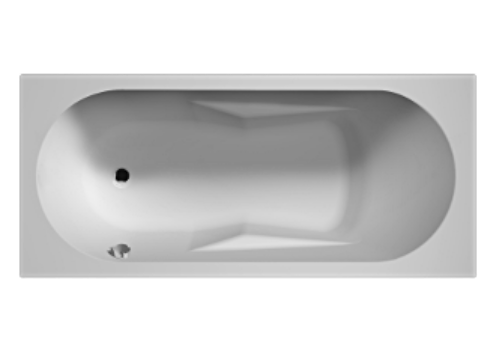 Акриловая ванна Riho Lazy 170x75 см, перелив слева B080001005