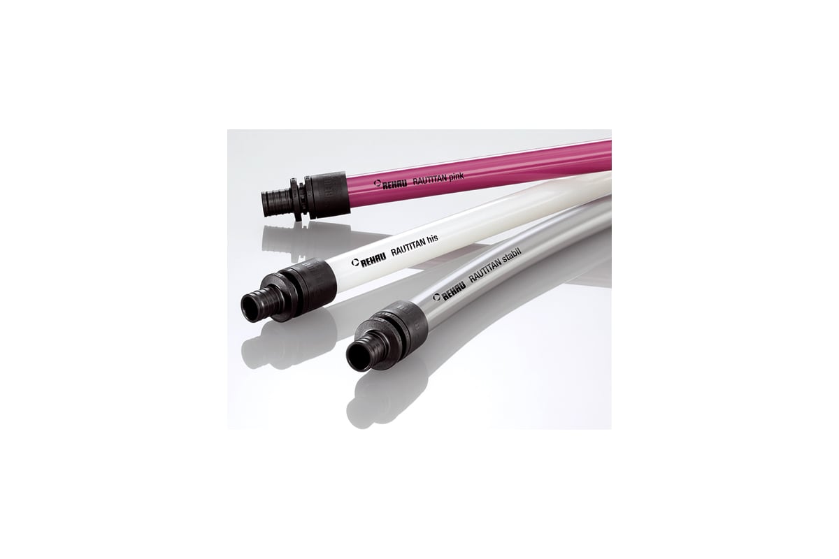 Труба REHAU RAUTITAN pink+, 50x6.9, штанга 6 м