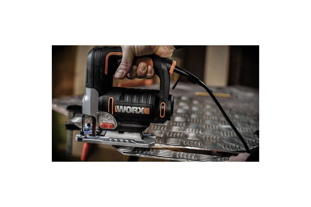 Электрический лобзик Worx 750 Вт, кейс WX479