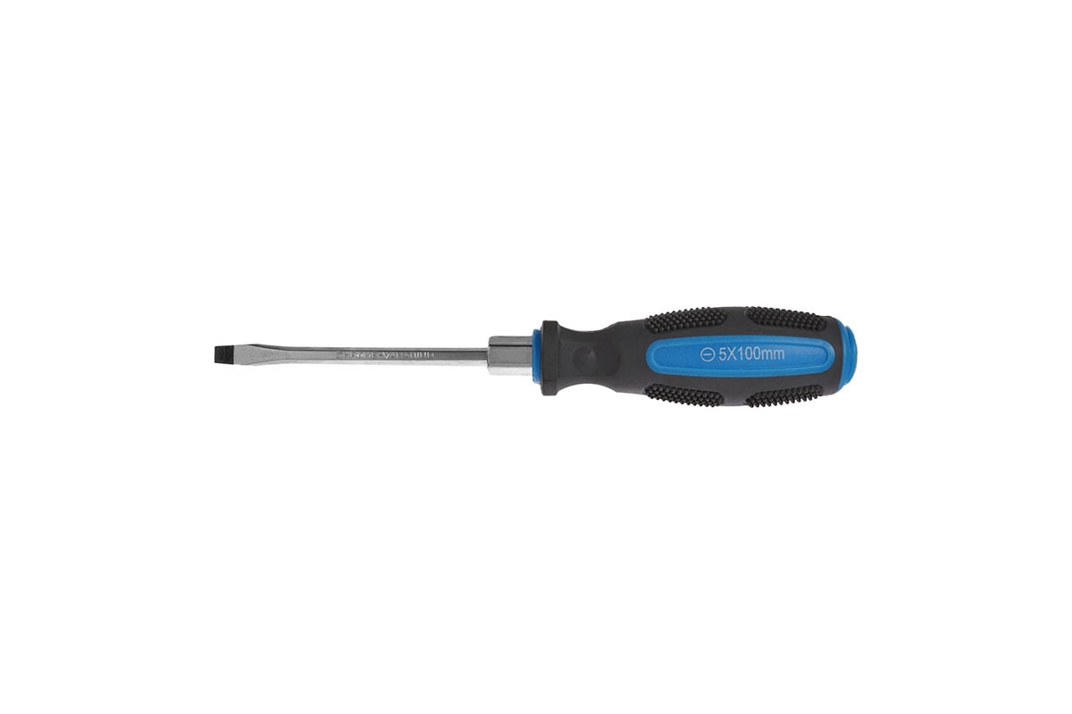 Ударная отвертка Toolberg 3101140 SL5x100 мм, двухкомпонентная рукоятка 90002916005