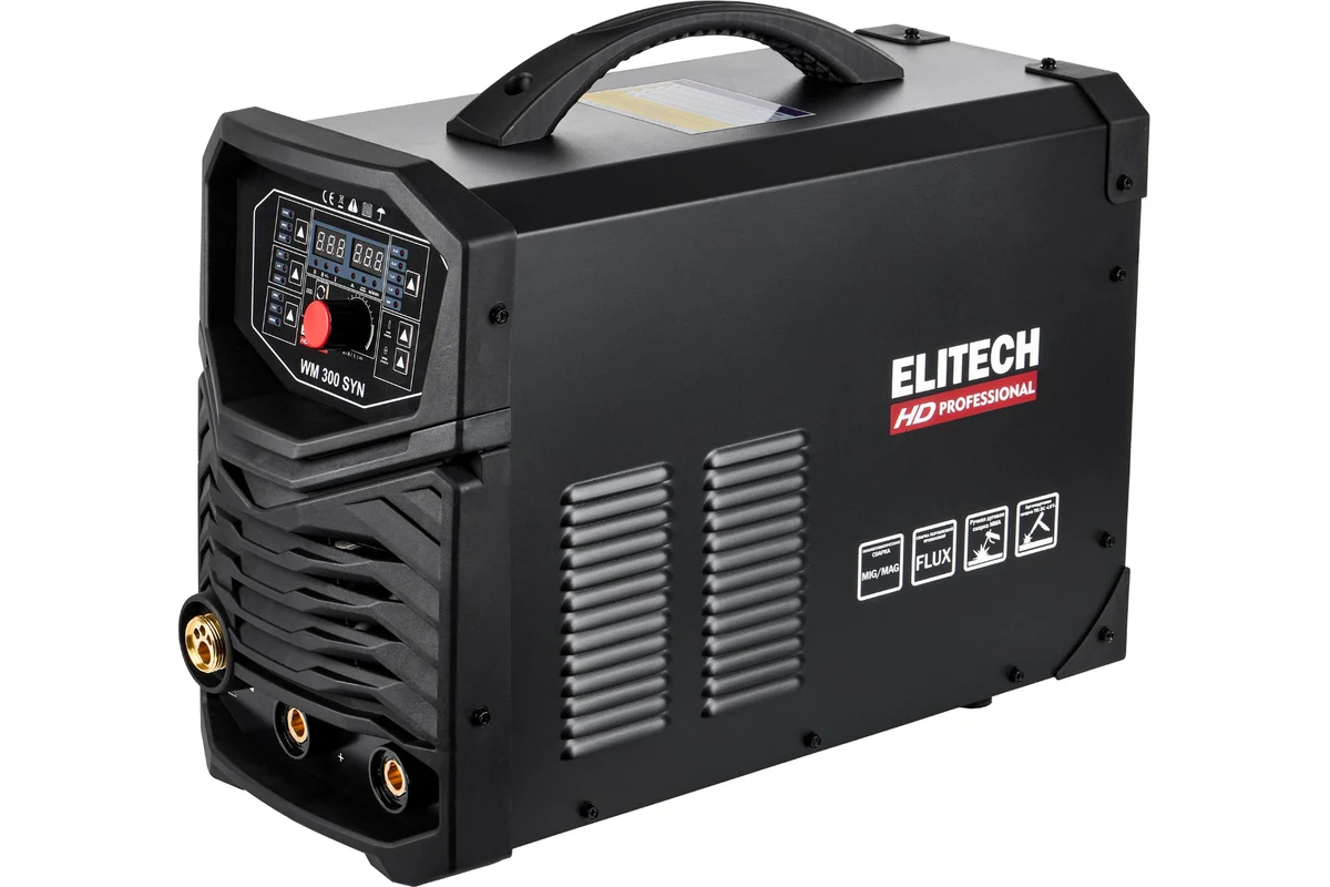 Инверторный сварочный аппарат Elitech HD WM 300 SYN 204472
