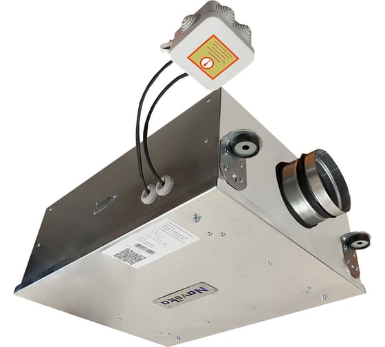 Канальный круглый шумоизолированный вентилятор Naveka VS(AC1/D)- 160 Compact УН-00005897
