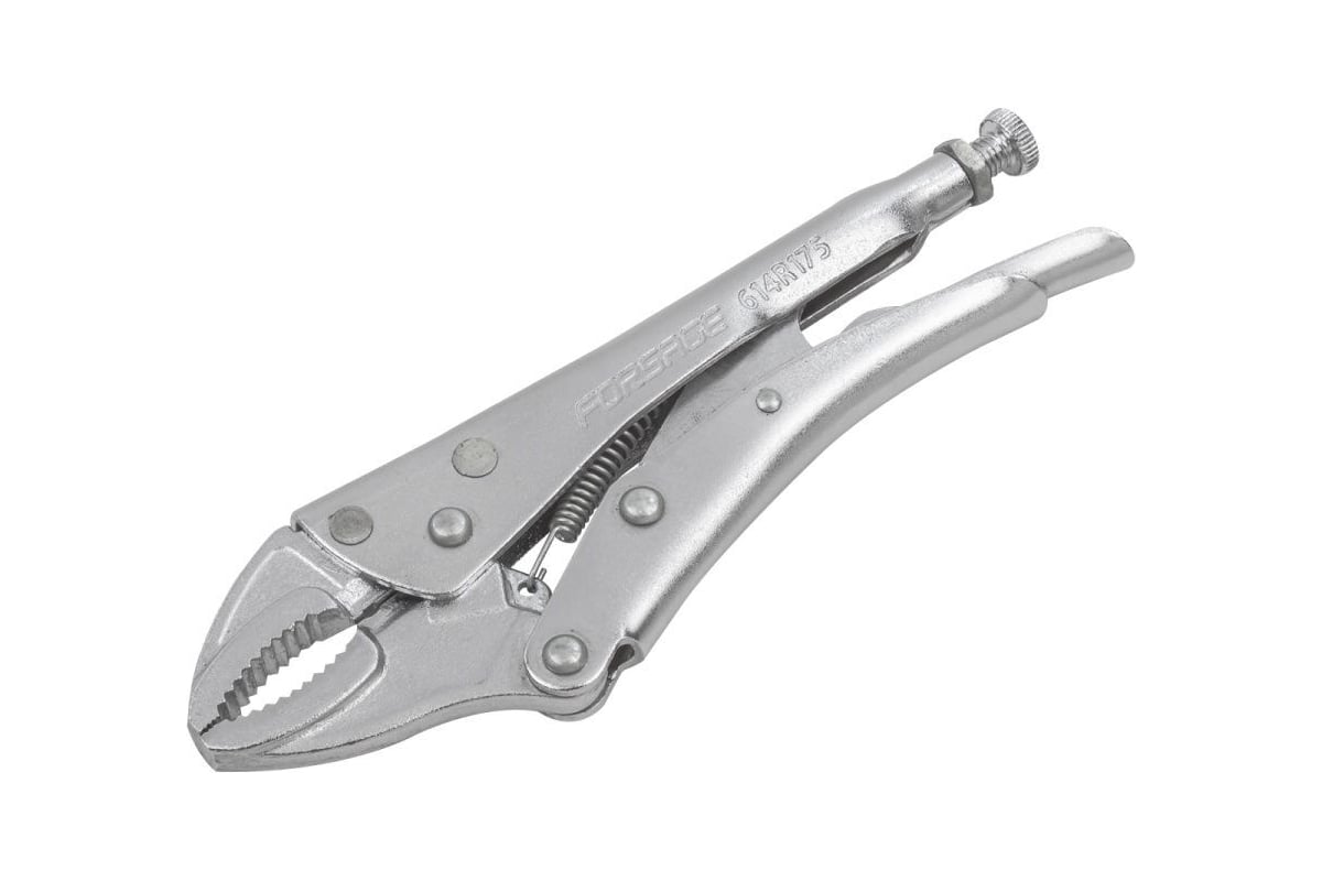 Гейферный зажим Forsage прямой захват, 7"-175 мм F-614R175(18624)