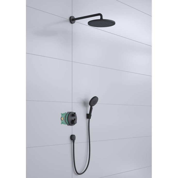 Душевой набор Hansgrohe Croma 280 27961670 Set 8в1, черный матовый