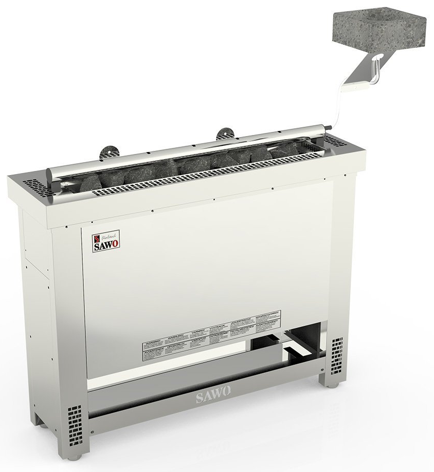 Электрическая печь для бани и сауны Sawo Helius HES-90NS 9кВт, выносной пульт