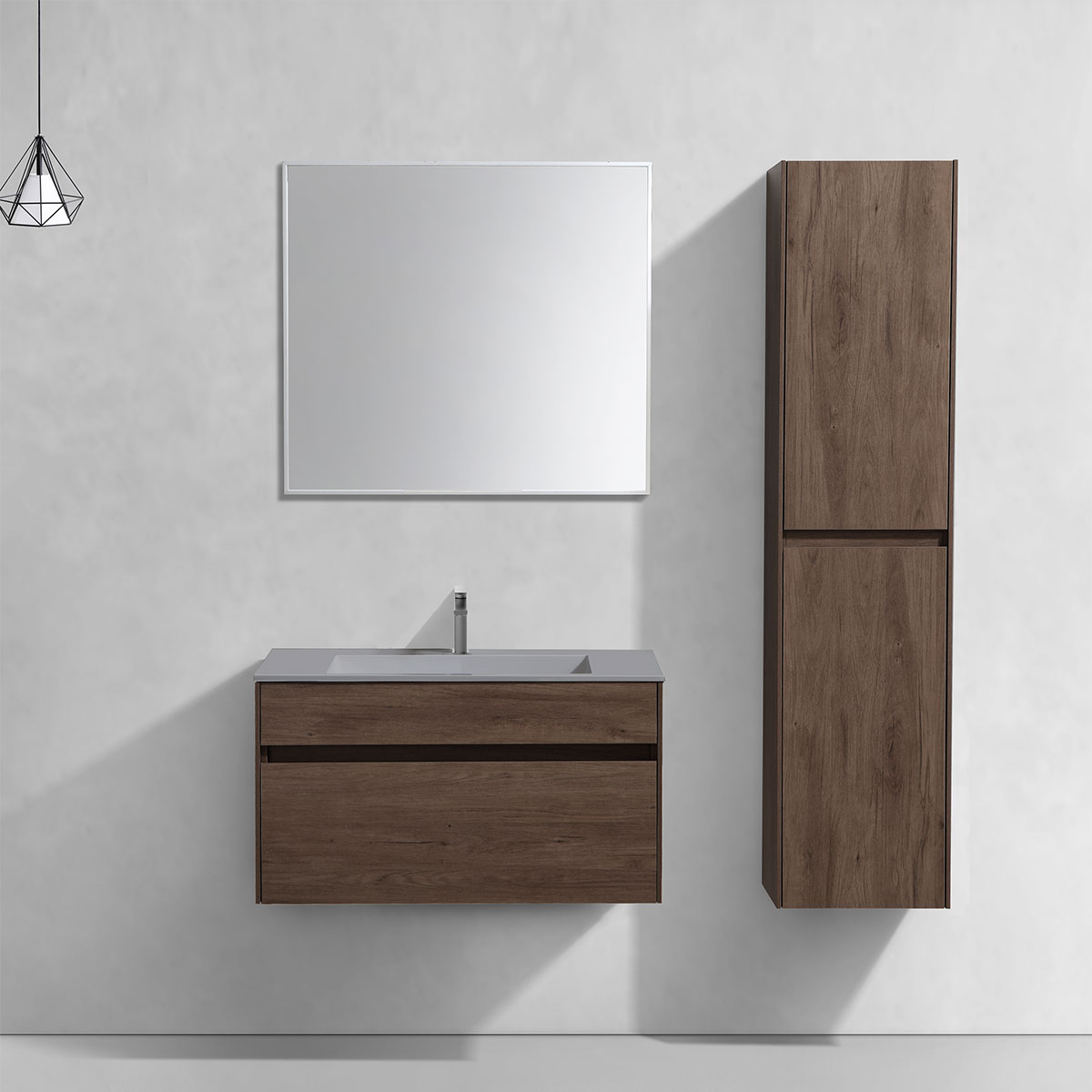 Мебель для ванной Vincea Chiara new 80 см R.Oak