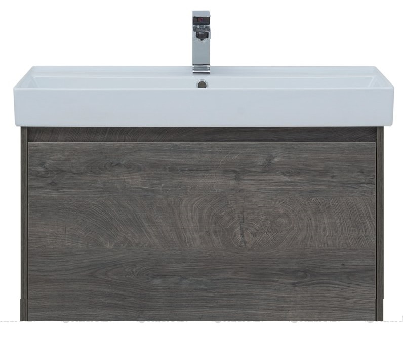 Тумба с раковиной Aquanet Nova Lite 90 см, 1 ящик