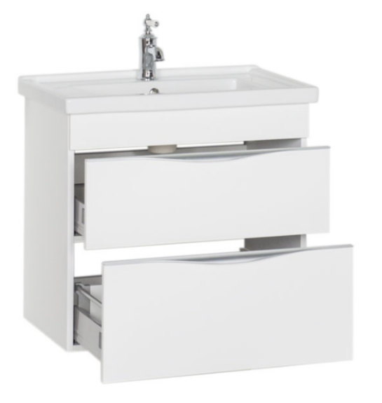 Тумба с раковиной Aquanet Эвора 70 см