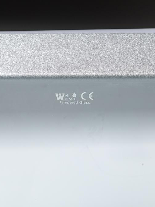 Душевая кабина WeltWasser WW500 WERRA XL 901 90x90 хром, прозрачное 10000014046