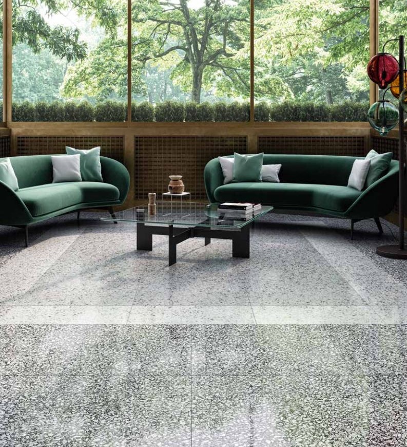 Керамогранит Casalgrande Padana Terrazzo Grey Lappato 75,5x75,5 см, 12574629