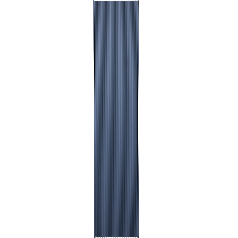 Шкаф пенал La Fenice Terra 30 см синий матовый FNC-05-TER-BG-30