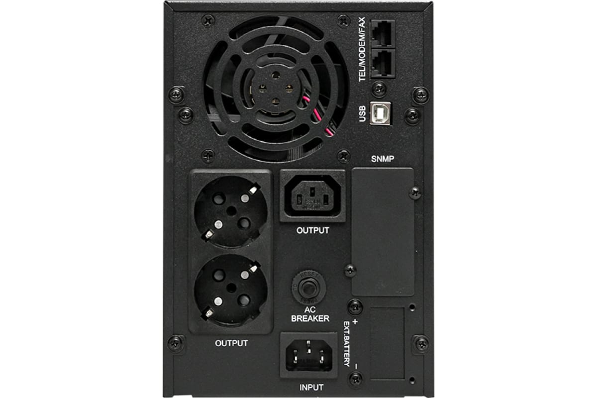 Линейно-интерактивный источник бесперебойного питания EKF E-Power PSW 600 1500 ВА PROxima, напольный, c АКБ 2x12В_9 Ач PSW-615-TB