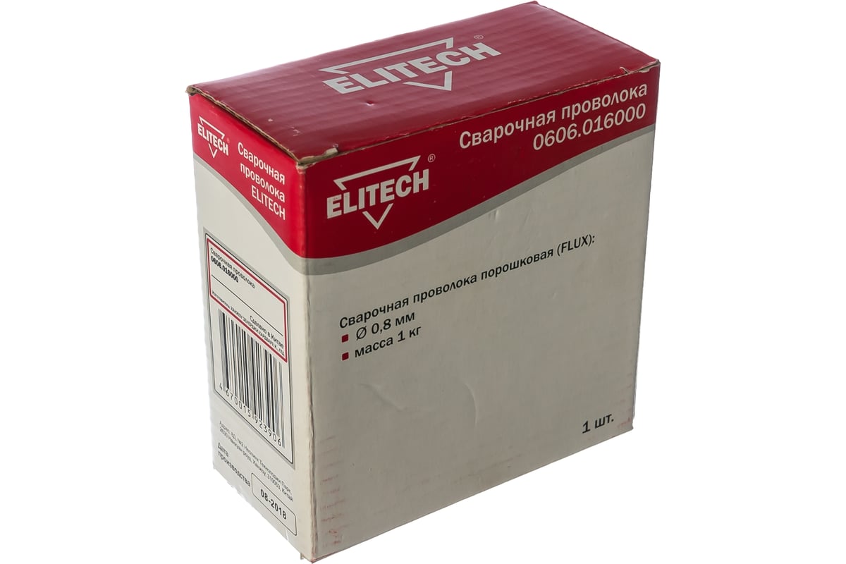 Сварочная проволока порошковая (0.8 мм; 1 кг) Elitech 0606.016000