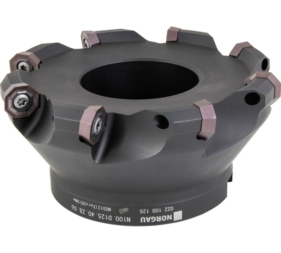 Корпус фрезы торцевой N100.D125/Z8 Norgau 022100125