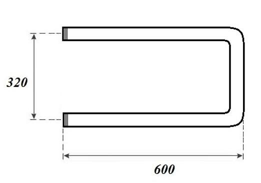 Полотенцесушитель водяной Point PN35336 60x32 хром