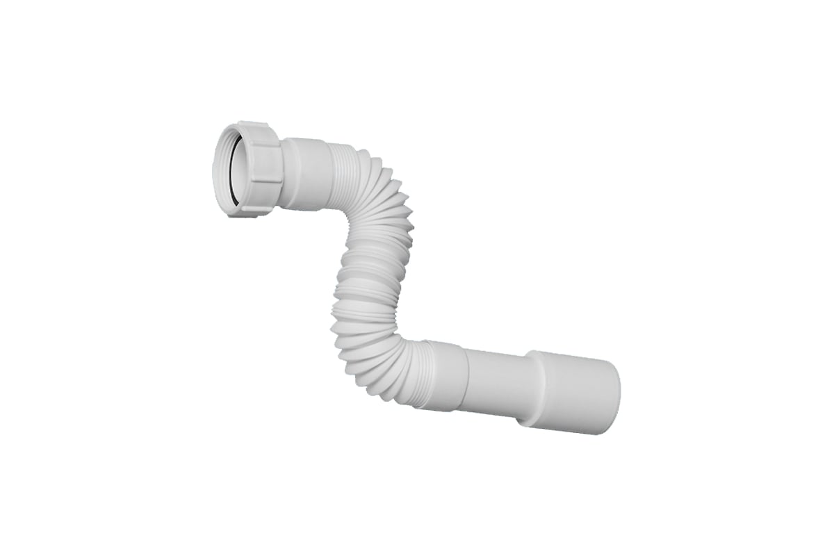 Гофрированная труба McAlpine раздвижная, L290-500 х 50 мм, вход 1 1/4", В, выход D=40/50 мм MRMF105S