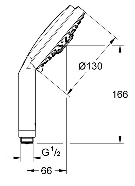 Душевая лейка Grohe Rainshower Cosmopolitan 28755000