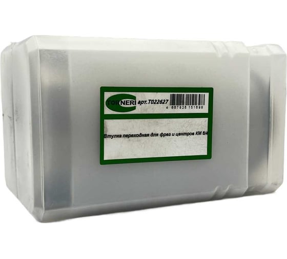 Втулка переходная TORNERI для фрез и центров КМ 6/4 Т022627