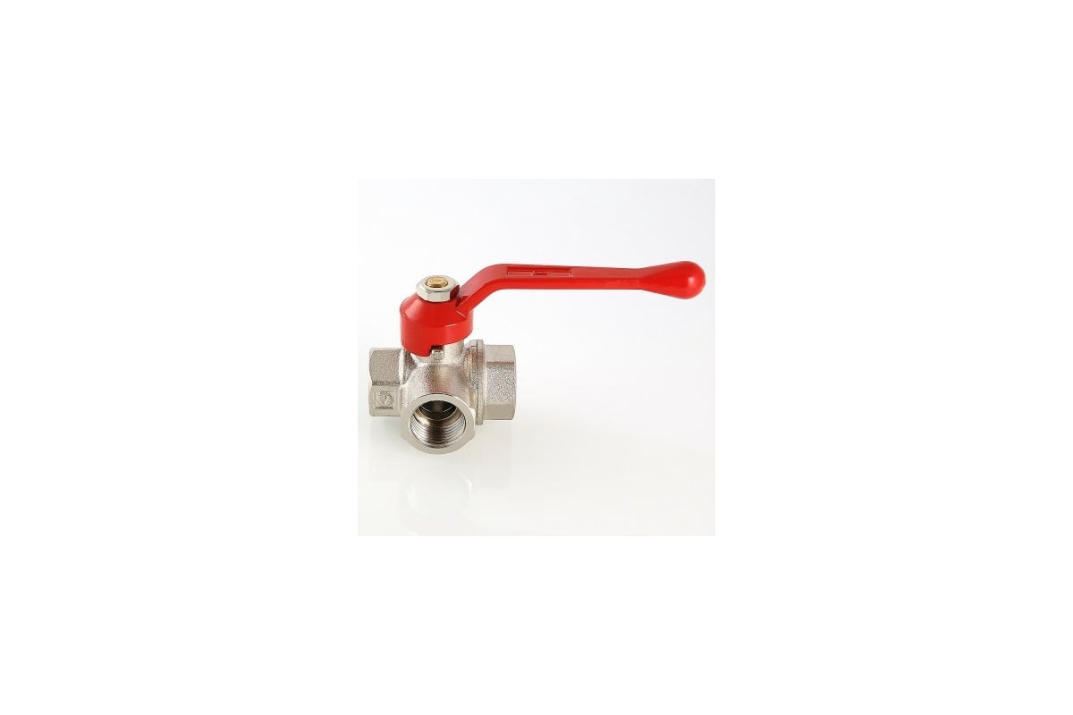 Шаровой трехходовой кран Valtec тип Т 3/4" вн.-вн.-вн. VT.361.N.05