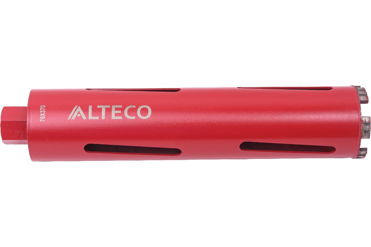 Коронка алмазная для сухого бурения BT (76х370 мм) Alteco 41359