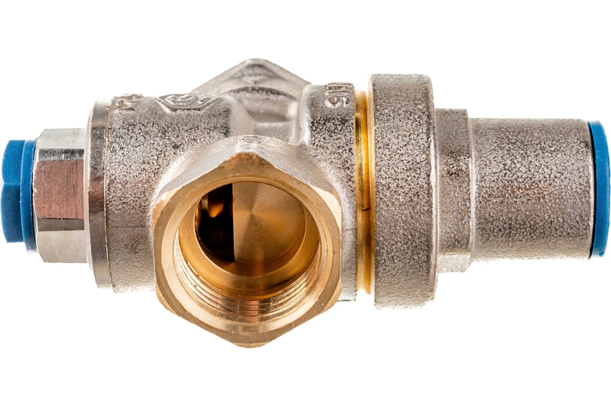 Редуктор давления STOUT PN16, вн/вн, 1/2", с выходом под манометр SVS-1010-000015 RG008UB79DF16P