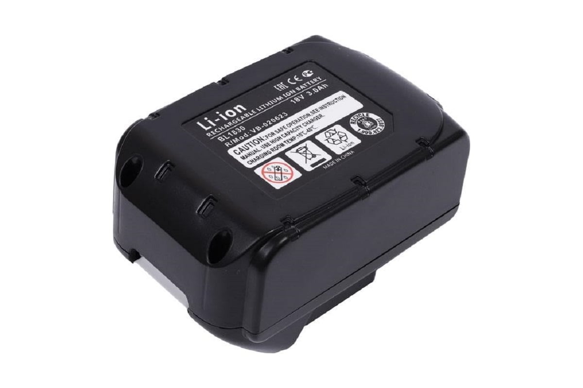 Аккумулятор ZeepDeep для makita, p/n: 194205-3, bl1830, 3.0ah 18v li-ion 886252