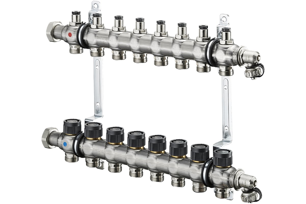 Распределительный коллектор Oventrop 1", Multidis SF 9 1404559