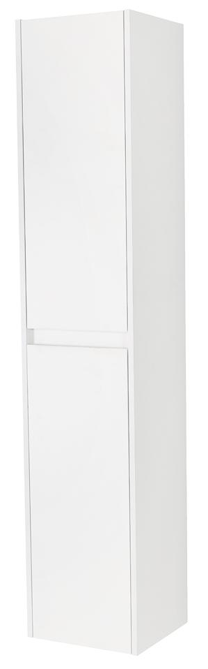 Шкаф пенал BelBagno Kraft 33 см L Bianco Opaco, KRAFT-1600-2A-SC-BO-L